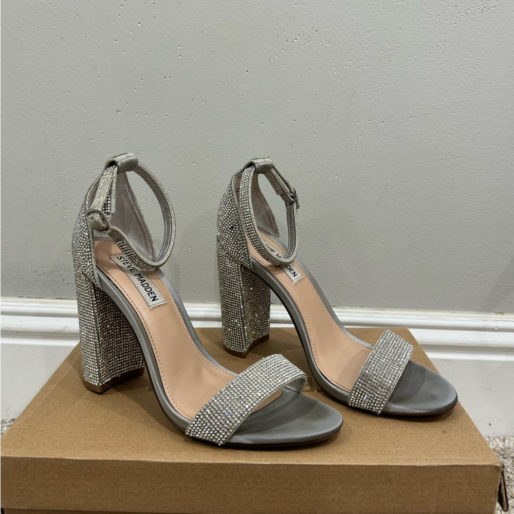 Women’s Steve Madden Rhinestone Heels 7.5